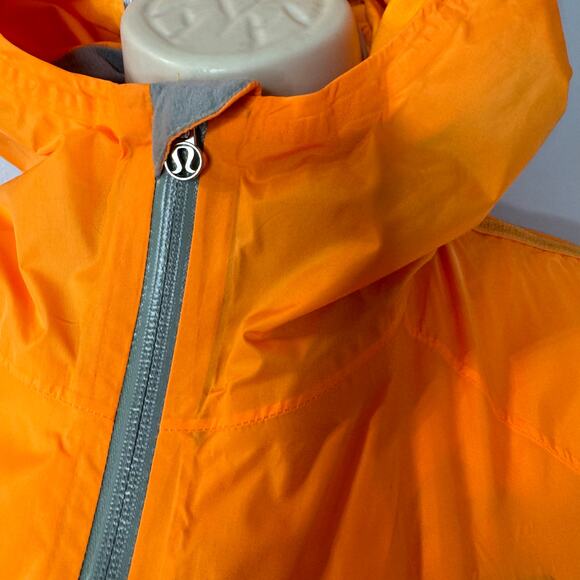 Lululemon Women's Rise And Shine Hooded Zip Vented Jacket Pockets Running Sz 4 - Picture 7 of 14